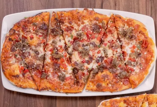 Twin Peaks Flatbread Menu Item