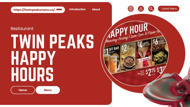 Twin Peaks Happy Hours