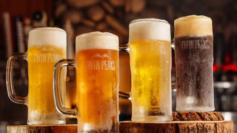 Iced Cold Beers Twin Peaks Restaurant