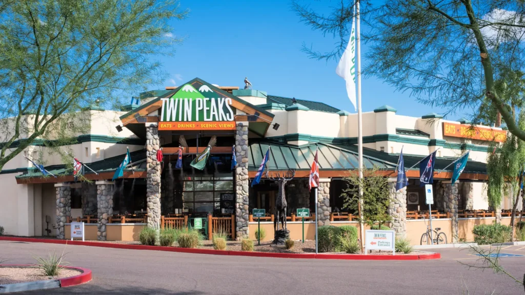 A photo of the restaurant from outdoor